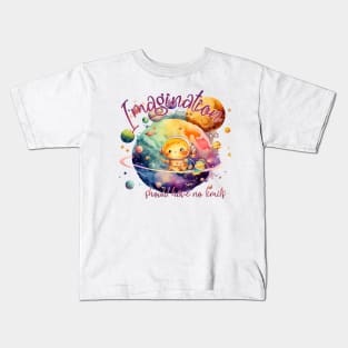 Imagination should have no limits Kids T-Shirt